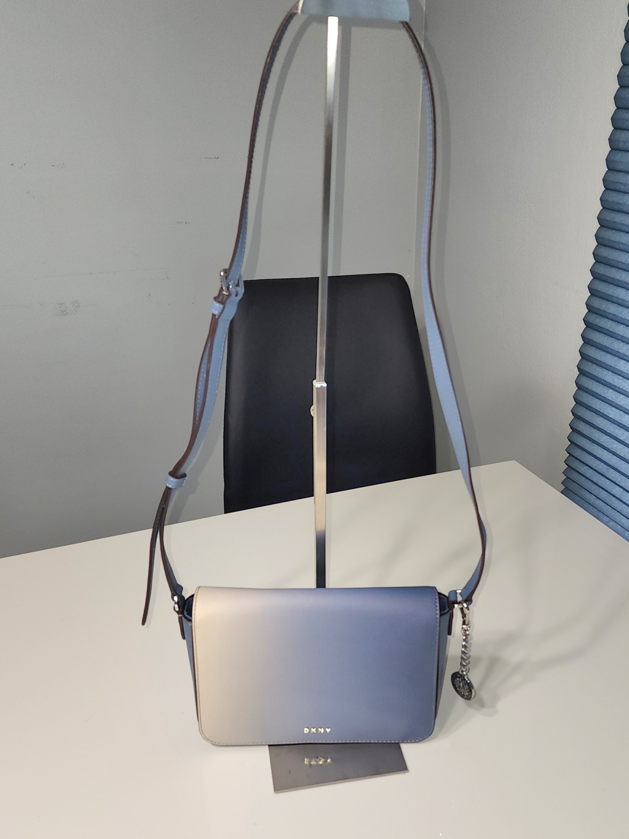 Dkny Slate-To-Blue Ombre Crossbody Bag
